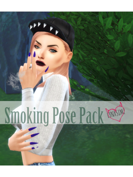 SMOKING POSE