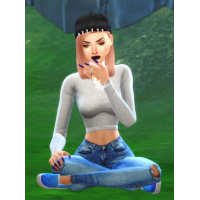 SMOKING POSE